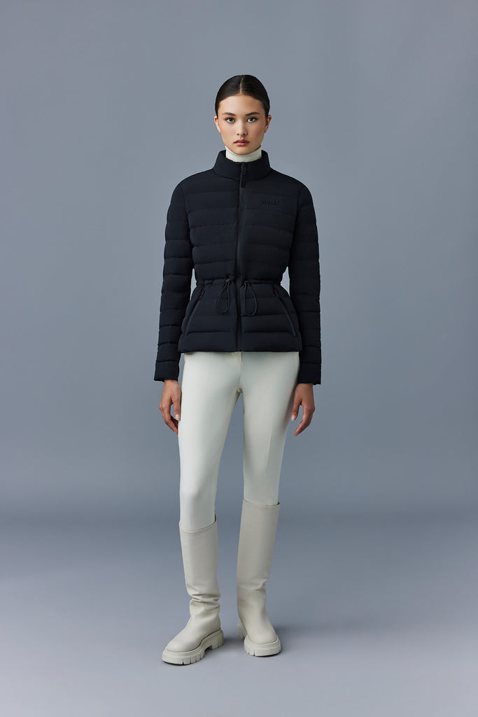 OCEANE-CITY Light down mixed-media jacket