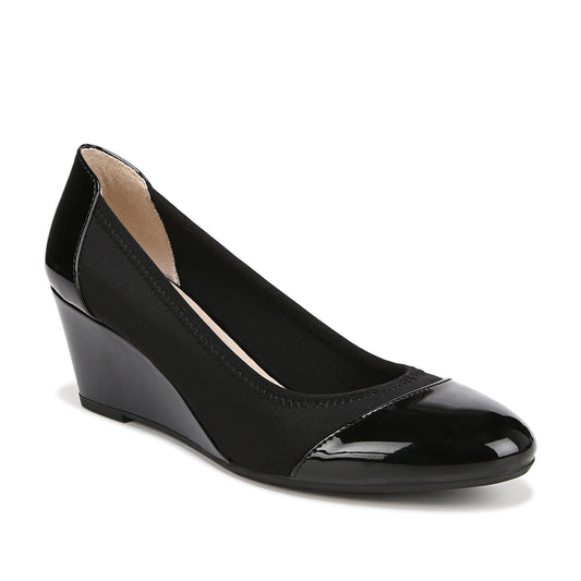 Walmart LifeStride Women's Juliana Cap Toe Wedge - Narrow, Medium, & Wide Width Available