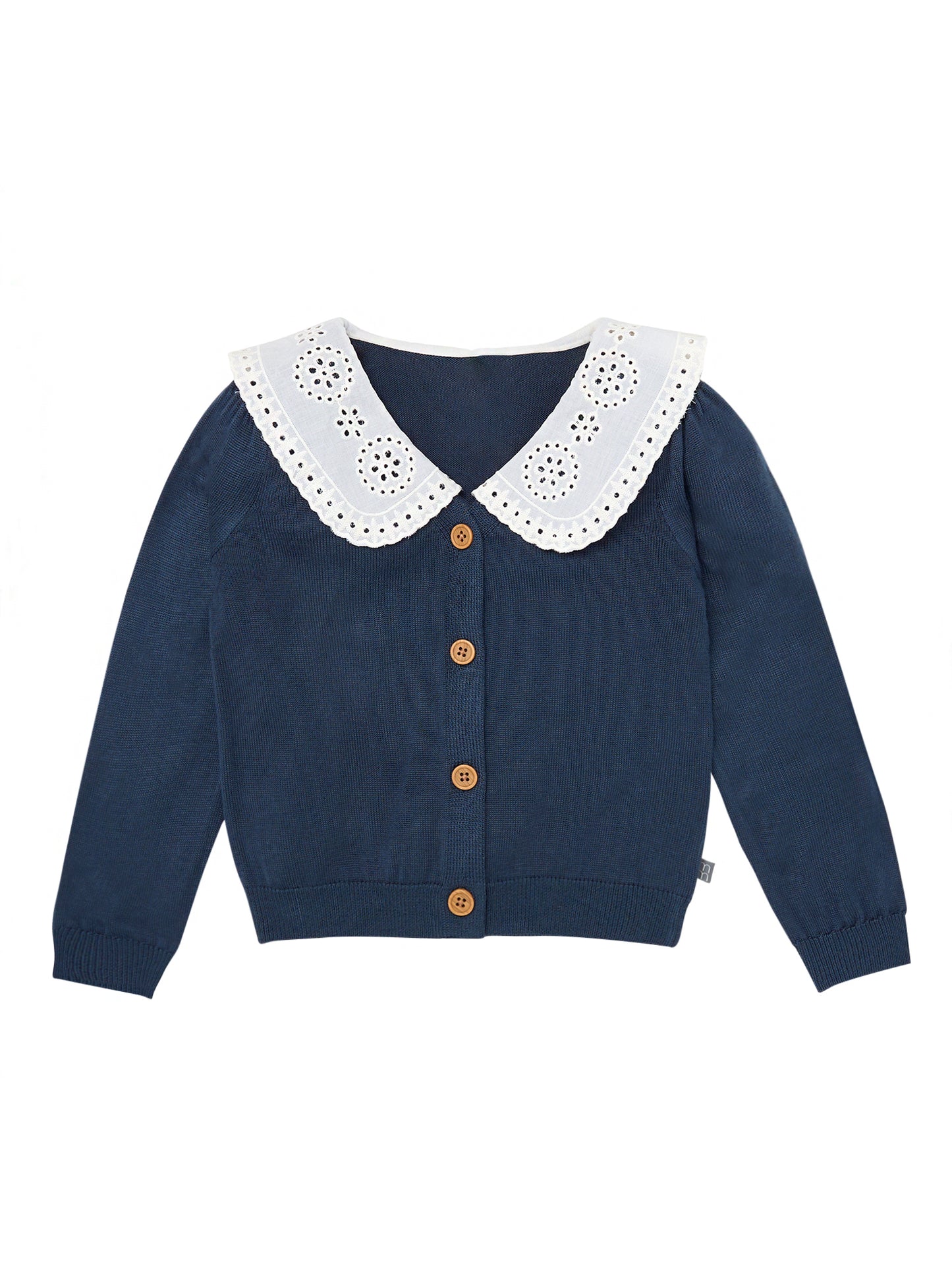 Walmart Modern Moments by Gerber Toddler Girl Woven Collar Sweater, Sizes 12M-5T