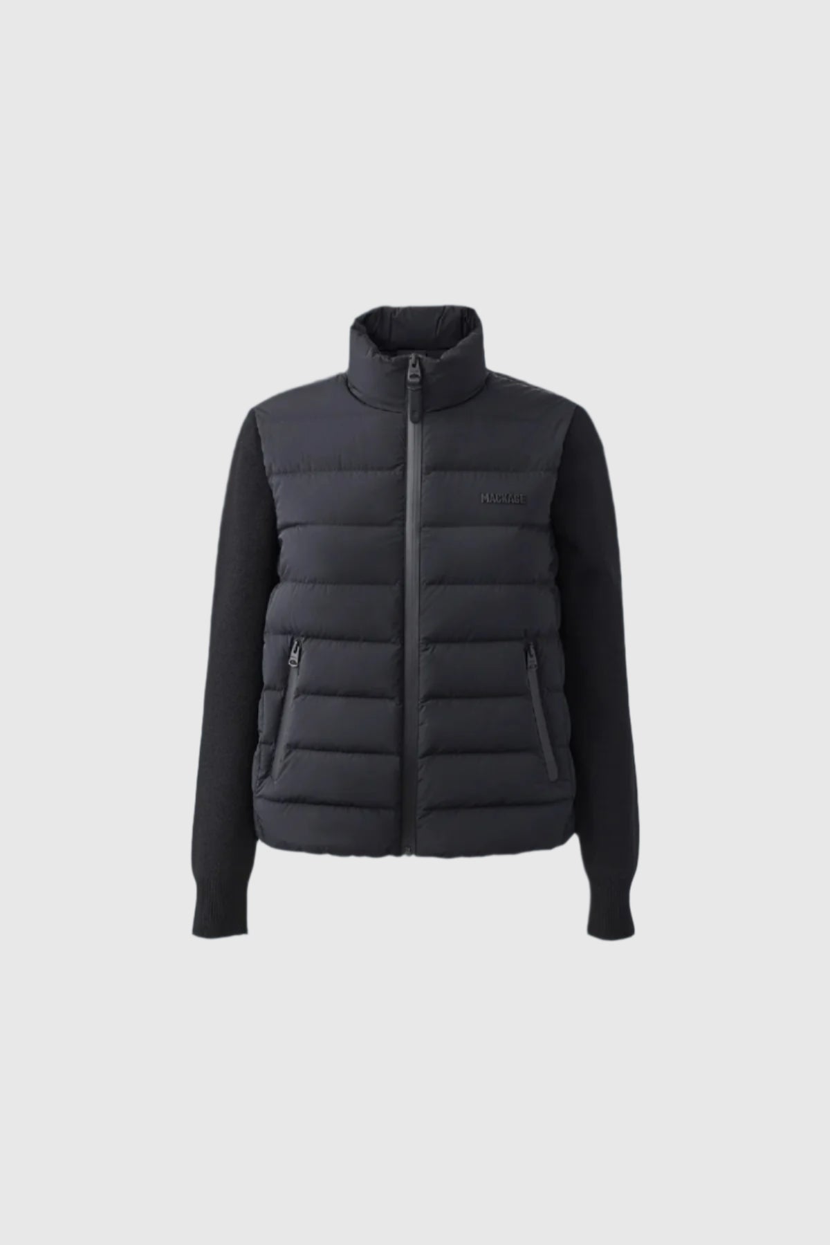 OCEANE-CITY Light down mixed-media jacket