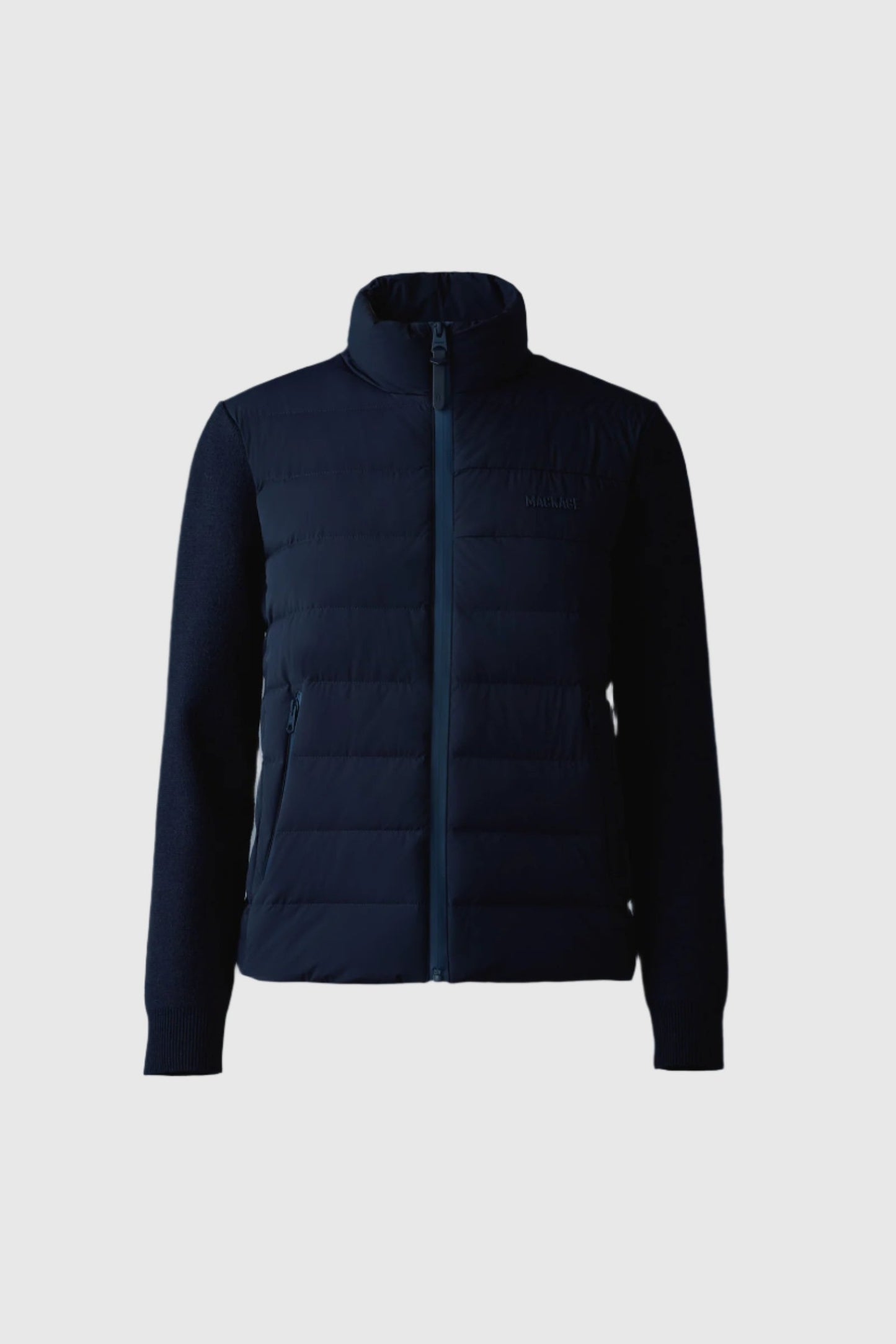 OCEANE-CITY Light down mixed-media jacket