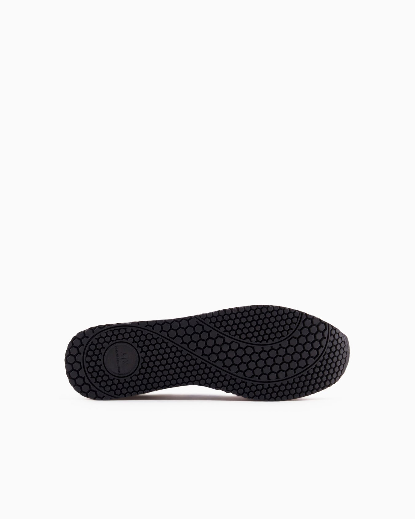 Microfiber sneakers with logo