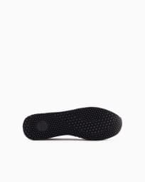 Microfiber sneakers with logo