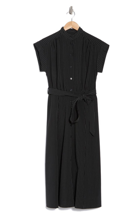 Calvin Klein Comm Stripe Midi Shirtdress