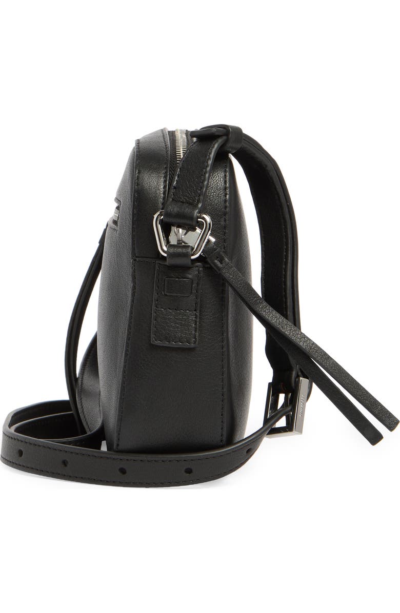 AllSaints Captain Leather Square Crossbody Bag