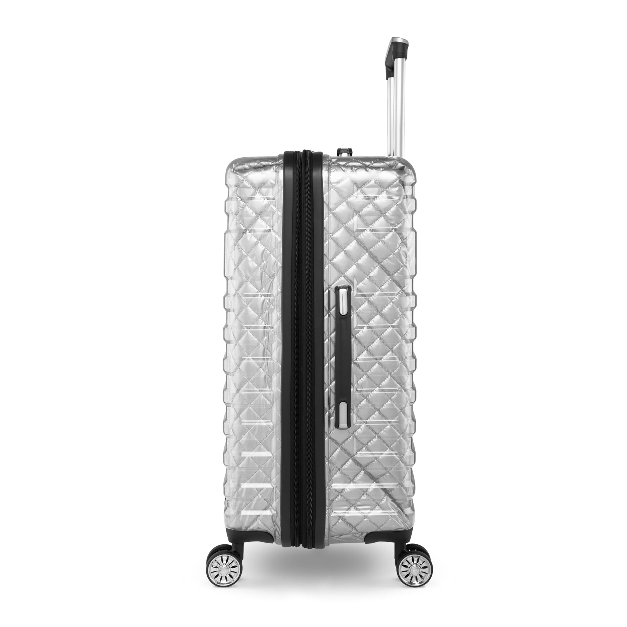 thumbnail image 4 of iFLY Hardside Spectre Versus Clear Carry-On Lugagge, 20", Silver, 4 of 8