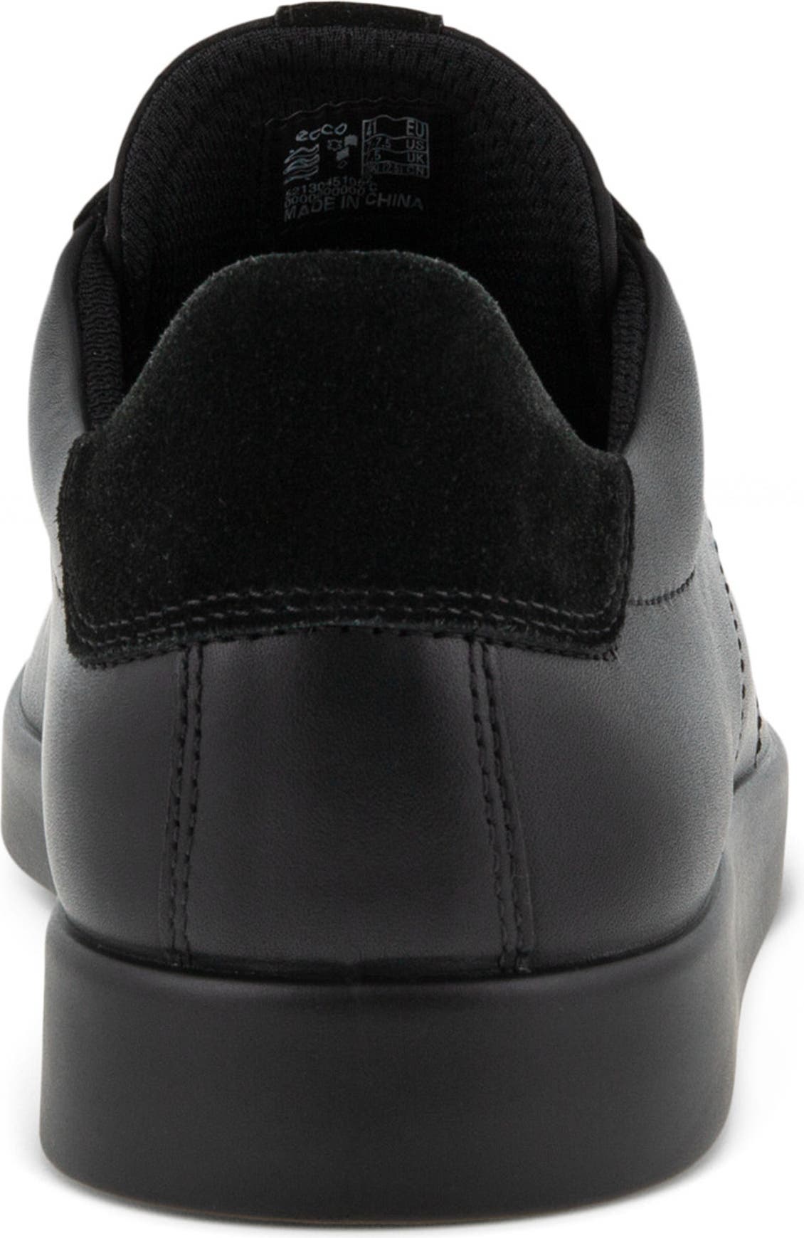 ECCO Street Lite Retro Sneaker, Alternate, color, Black/ Black