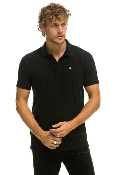 AVIATOR NATION POLO - CHARCOAL