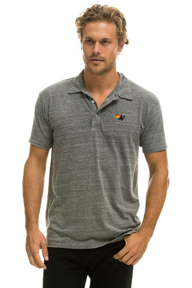 AVIATOR NATION POLO - CHARCOAL
