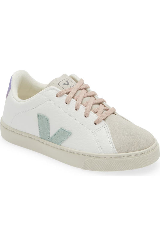 Veja Kids' Small Esplar Leather Sneaker