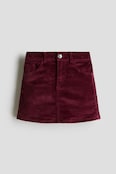 H & M Corduroy Skirt