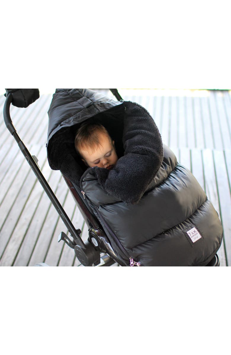 7 A.M. Enfant PlushPOD Fleece Lined Water Repellent Car/Seat Stroller Bunting