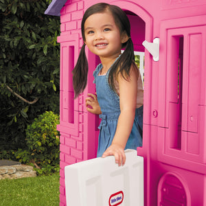 thumbnail image 4 of Little Tikes Cape Cottage House, Pink - Pretend Playhouse for Girls Boys Kids 2-8 Years Old, 4 of 9