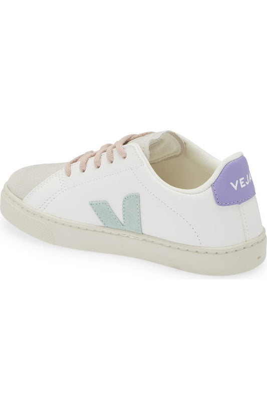 Veja Kids' Small Esplar Leather Sneaker