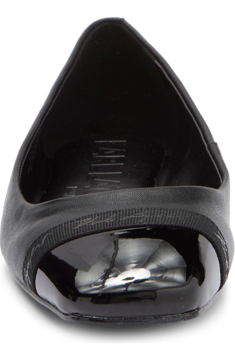 KARL LAGERFELD PARIS Zofia Cap Toe Ballet Flat (Women)
