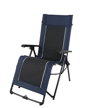 thumbnail image 6 of (2 pack) Ozark Trail Quad Zero Gravity Lounger Camping Chair, Blue, Adult, 20.3lbs, 6 of 9