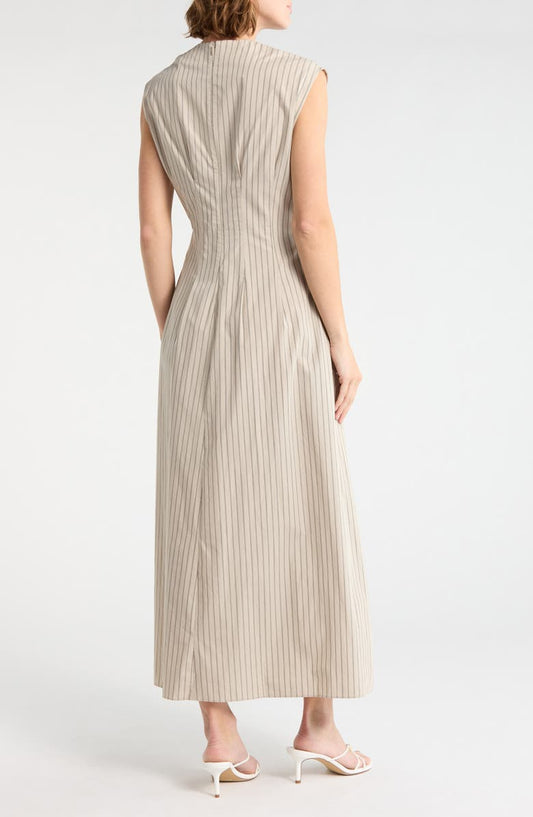rag & bone Isabella Stripe Sleeveless Maxi Dress