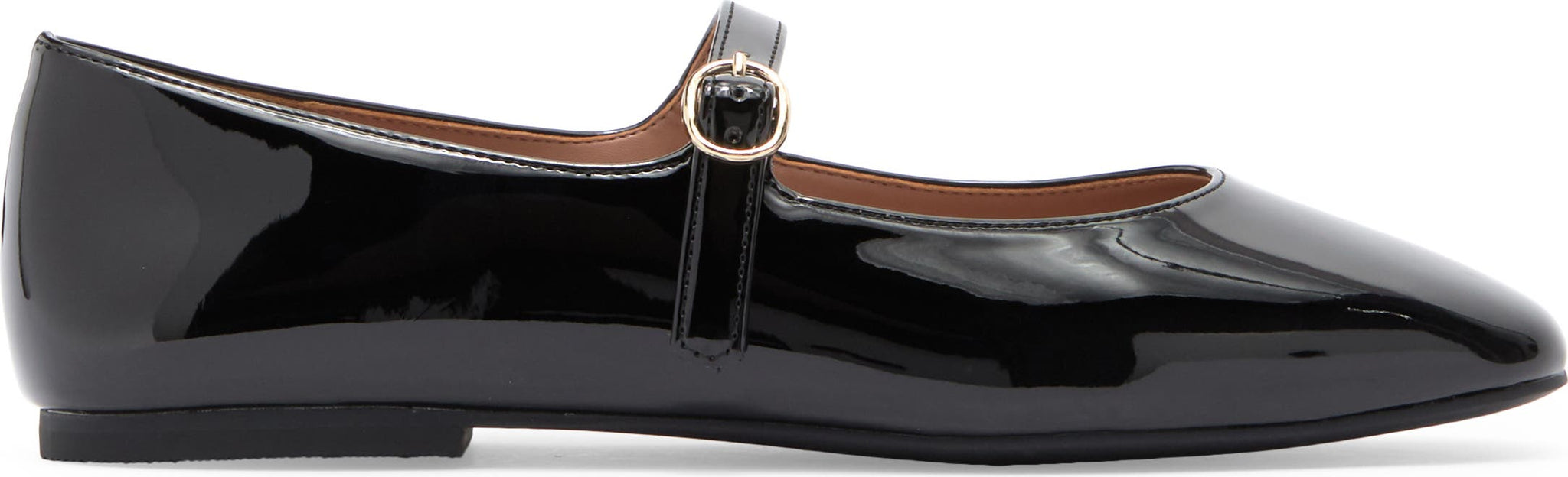 Linea Paolo Mona Mary Jane Flat, Alternate, color, Black Patent