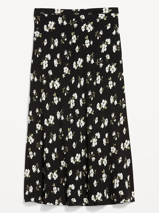 Image number 4 showing, Crepe A-Line Midi Skirt