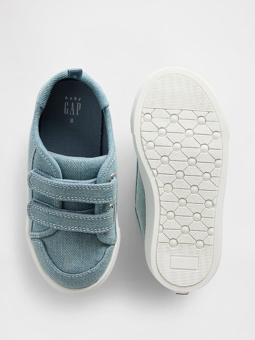 Toddler Canvas Denim Sneakers