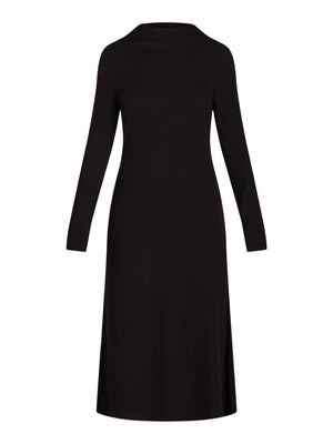 thumbnail image 4 of Time and Tru Women's and Women's Plus Ribbed Hacci Knit Midi Dress, Sizes XS-4X, 4 of 4