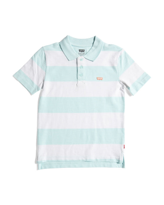 Big Boys Clearwater Stripe Polo Top