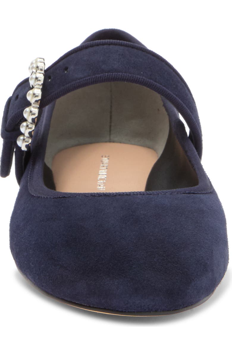 Stuart Weitzman Piper Mary Jane Ballet Flat (Women)