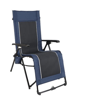 thumbnail image 5 of (2 pack) Ozark Trail Quad Zero Gravity Lounger Camping Chair, Blue, Adult, 20.3lbs, 5 of 9