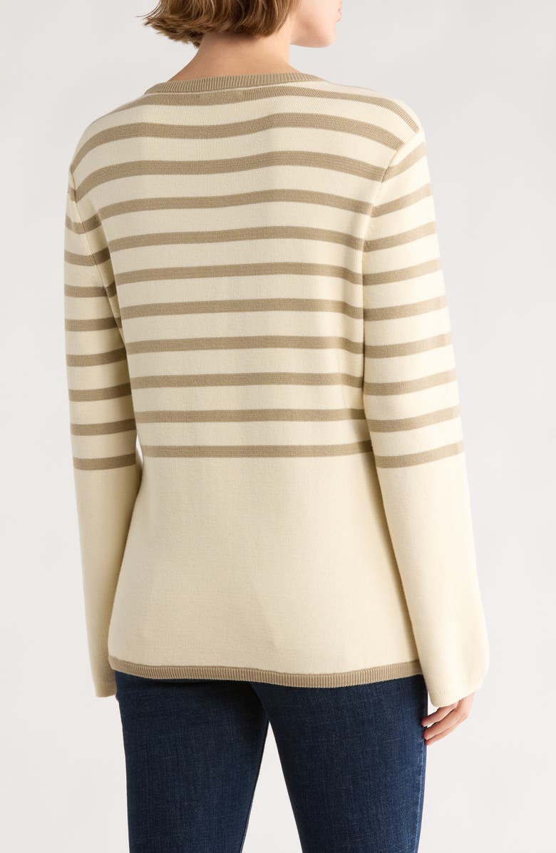 rag & bone Dee Stripe Long Cardigan
