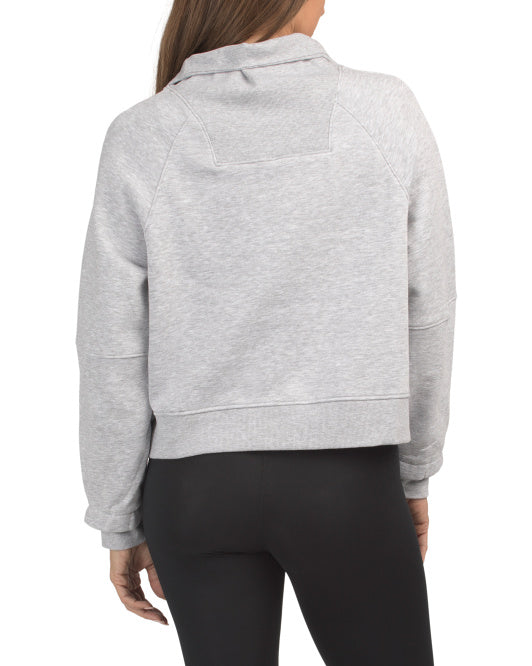 LOVE TREE Athleisure Quarter Zip Top
