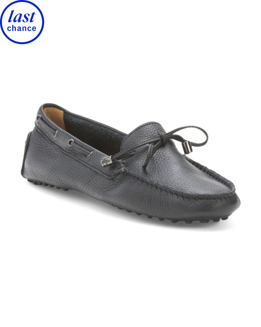 ANTICA CUOIERIA Made In Italy Leather Car Shoes