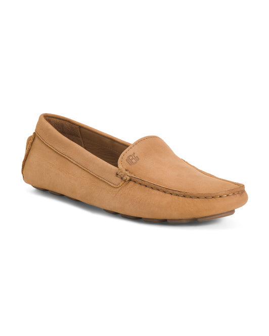 GH BASS Made In Brazil Suede Dylan Driver Loafers