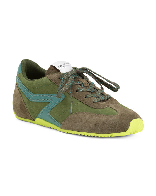 RAG & BONE Suede Retro Runner Slim Ultra Sneakers