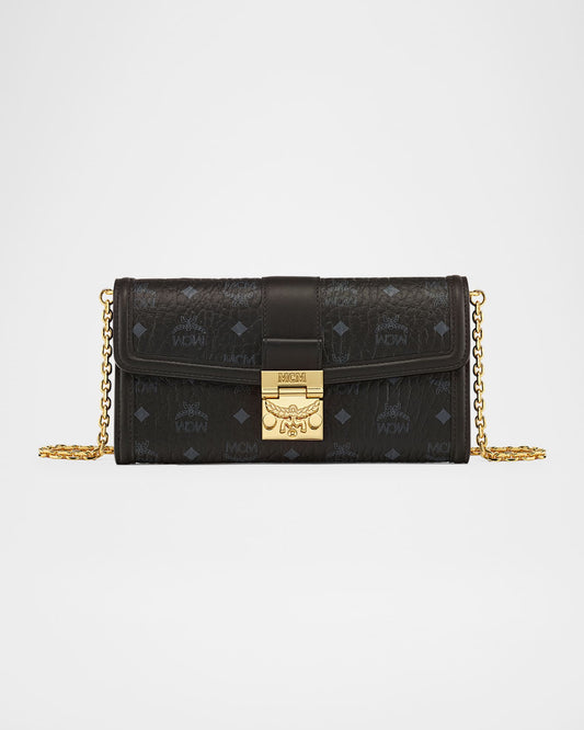 MCMTracy Large Monogram Wallet on Chain