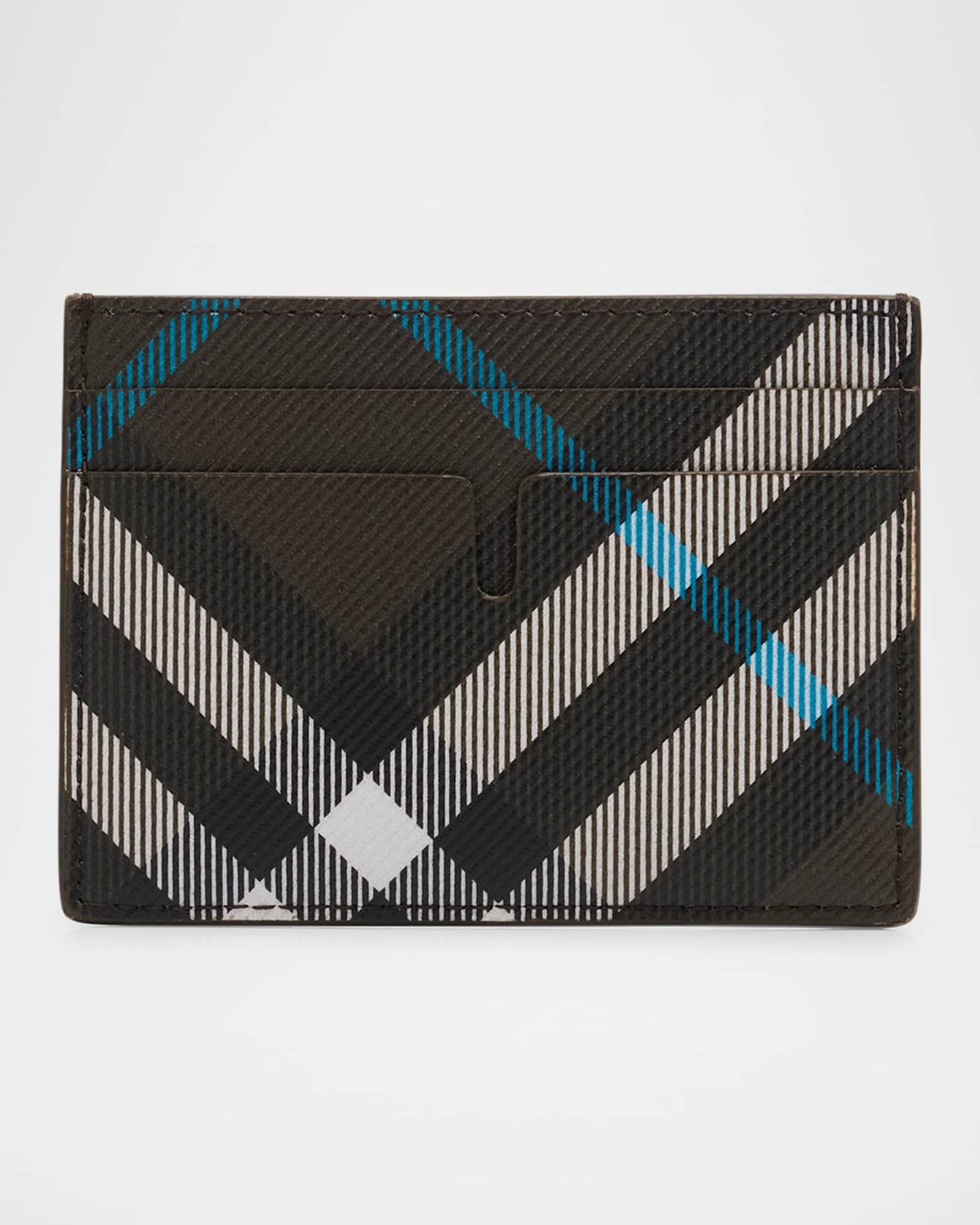 BurberryMen's Check Card Case