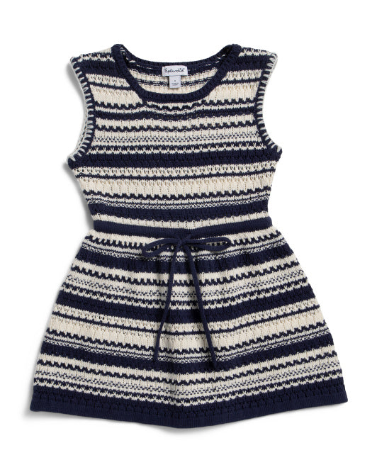 SPLENDID Toddler Girls Striped Sweater Dress