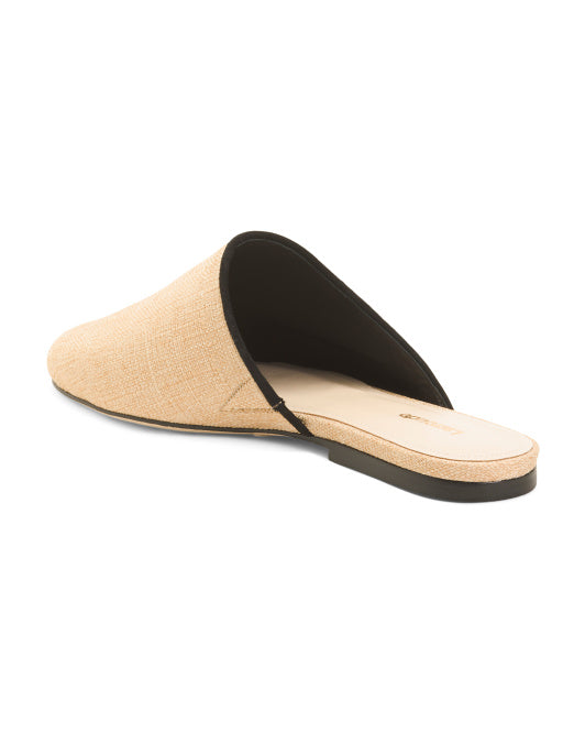 LARROUDE Made In Brazil Venice Flat Mules