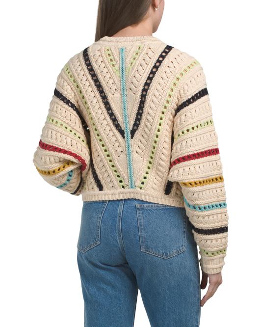 CALLAHAN KNITWEAR Kasey Crew Neck Sweater