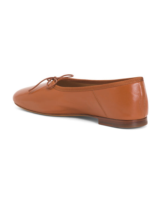 MANSUR GAVRIEL Made In Portugal Leather Dream Ballerina Flats