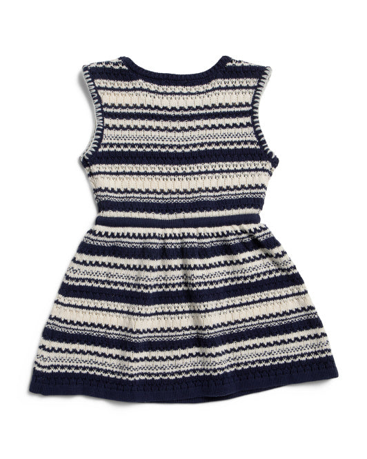 SPLENDID Toddler Girls Striped Sweater Dress