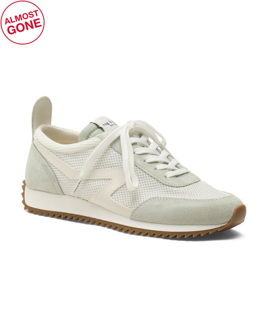RAG & BONE Suede Retro Mesh Runner Sneakers