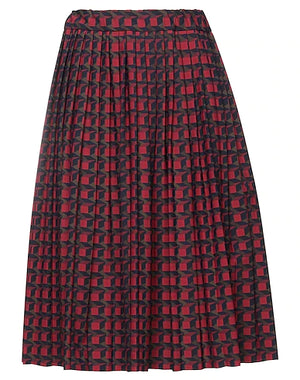 RRD Midi skirt Garnet 79% Polystyrene, 21% Elastane