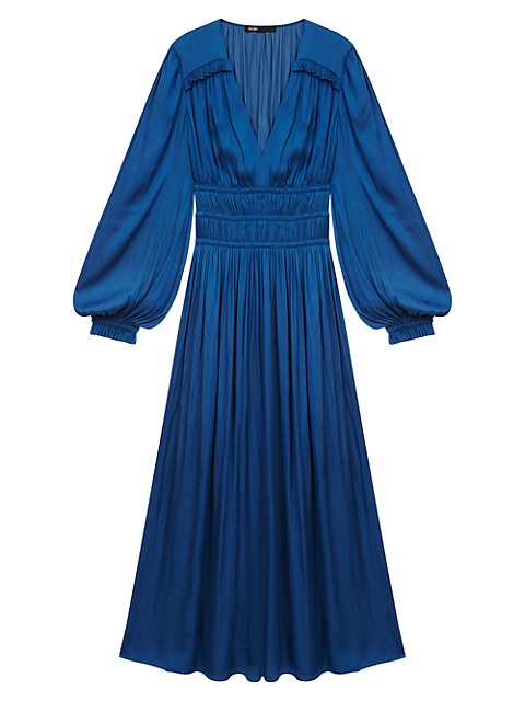 Riannette Satin Maxi Dress