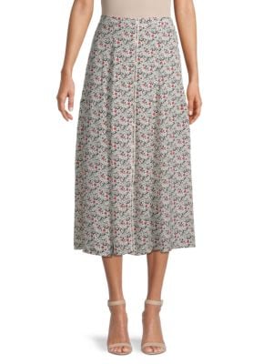 Max Studio
 Printed A-Line Skirt