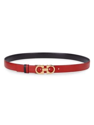 Salvatore Ferragamo
 Logo Leather Belt