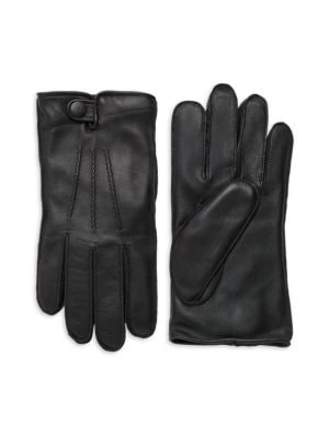 Saks Fifth Avenue
 Leather Touch Tech Gloves