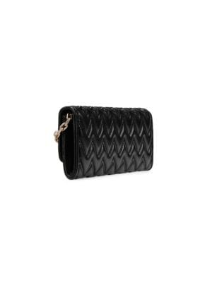 Valentino by Mario Valentino
 Cesare Sauvage Quilted Leather Chain Wallet