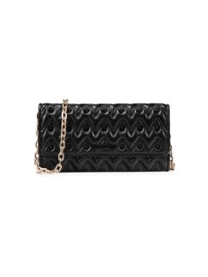 Valentino by Mario Valentino
 Cesare Sauvage Quilted Leather Chain Wallet