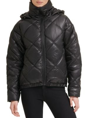 Kenneth Cole
 Quilted Puffer Jacket