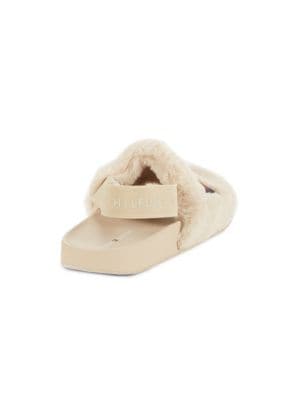 Tommy Hilfiger
 Hahna Faux Fur Slingback Slippers